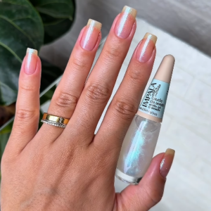 Esmalte Impala Efeito Pó Cromado - Cauda de Sereia