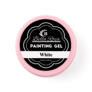 Gel Paint Bella Rosa 10ml - Branco White