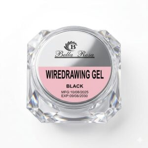 Spider Gel Teia de Aranha Bella Rosa - Preto Black
