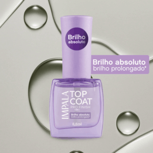 Top Coat Impala Pro Finish 8,8ml - Brilho Absoluto