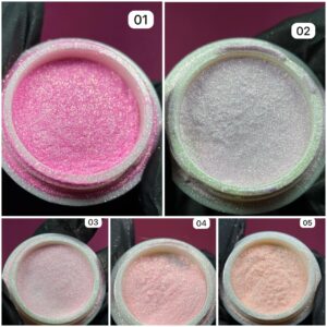 Pó Cromado Translúcido Rosa Bella Rosa - Consultar Cores