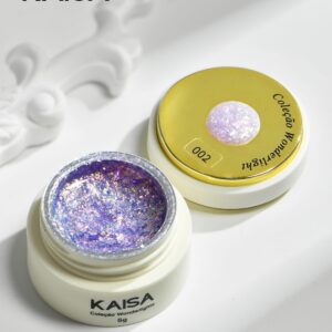 Flake Holográfico em Gel Kaisa Wonderlight - Cor 002