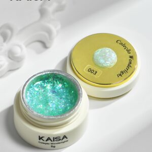 Flake Holográfico em Gel Kaisa Wonderlight - Cor 003