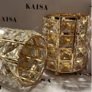 Porta Pincel Luxo Cristal Kaisa 3898