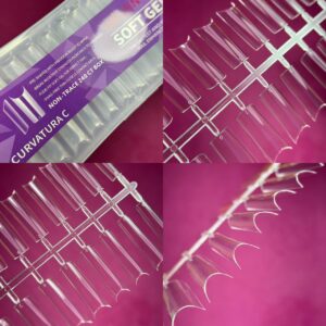 Tips Soft Gel Helen Color 240pçs – Curvatura C
