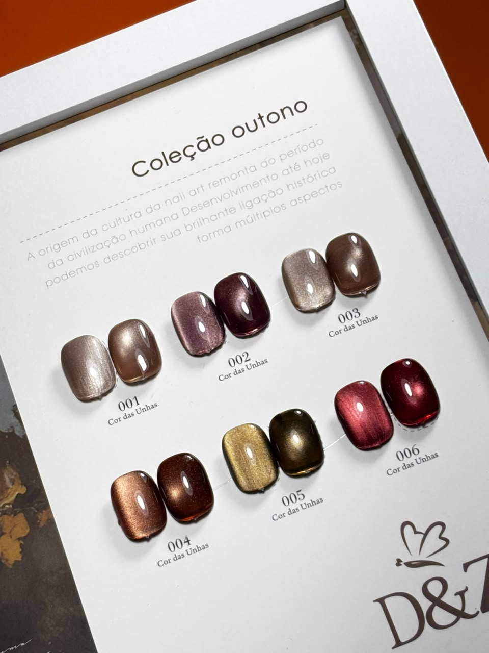 Kit Esmalte em Gel Magnético D&Z - Coleção Outono - Imagem 3