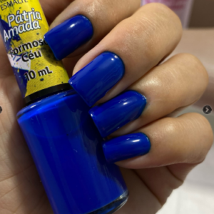 Esmalte Cremoso Pátria Amada 5Cinco 10ml - Formoso Céu