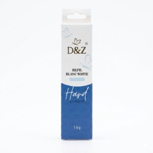 Gel D&Z Sachê Control Hard 15g - Blanc White