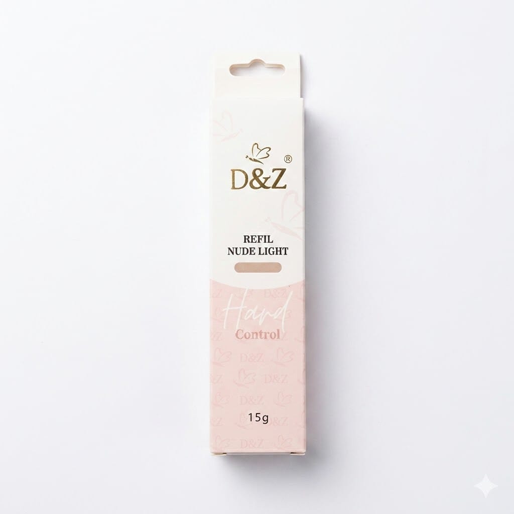 Gel D&Z Sachê Control Hard 15g - Nude Light