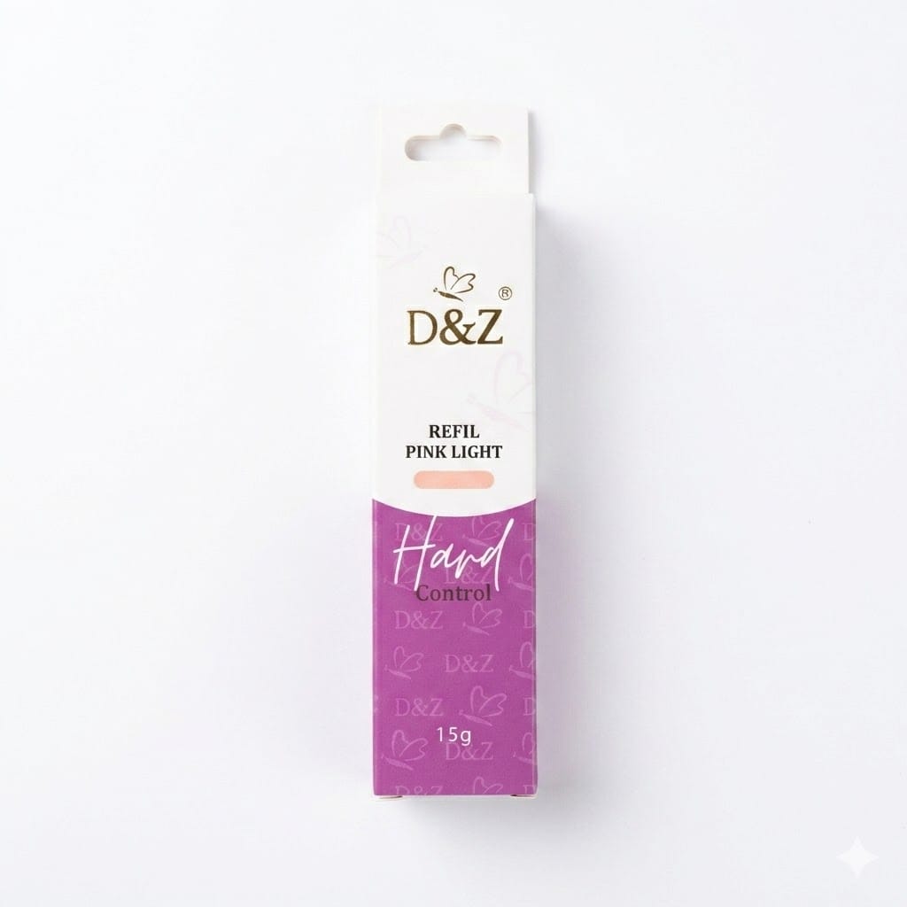 Gel D&Z Sachê Control Hard 15g - Pink Light