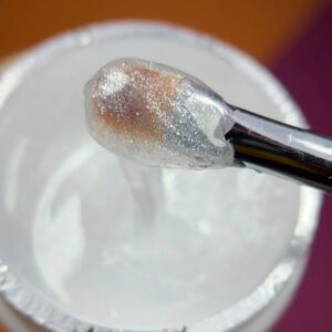 Gel Alongamento com Glitter Real Love 15ml - Transparente 1