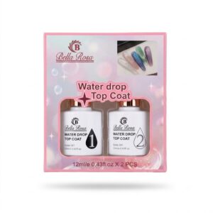 Kit Top Coat Efeito Gota - Bella Rosa