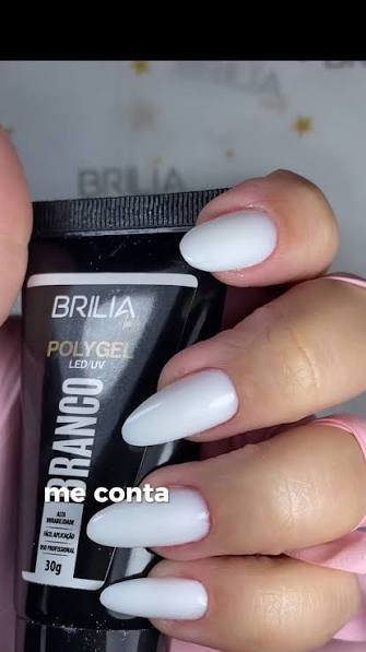 Polygel Brilia 30g - Branco - Imagem 2