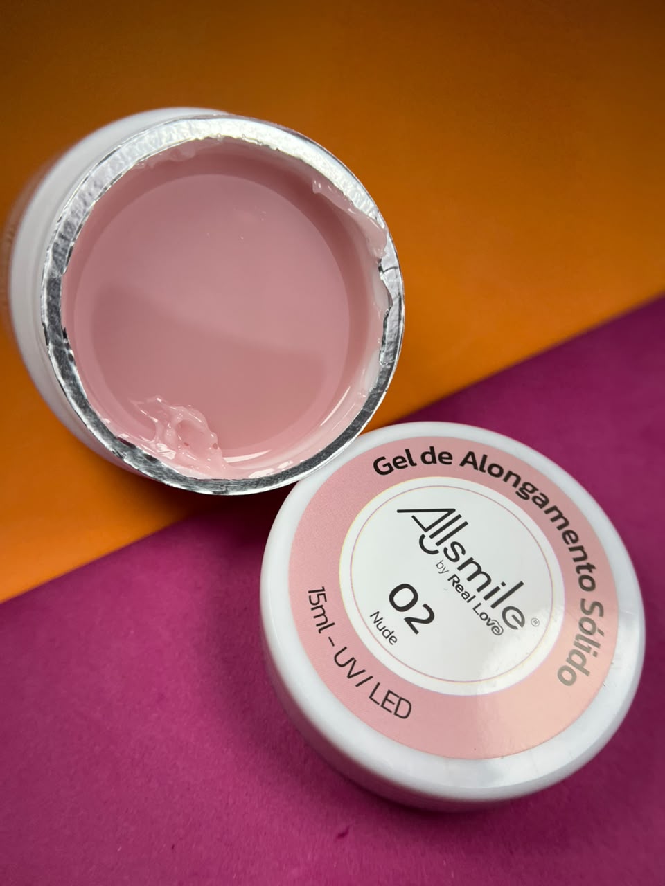 Gel Sólido Real Love Allsmile 15ml - Nude 02 - Imagem 2