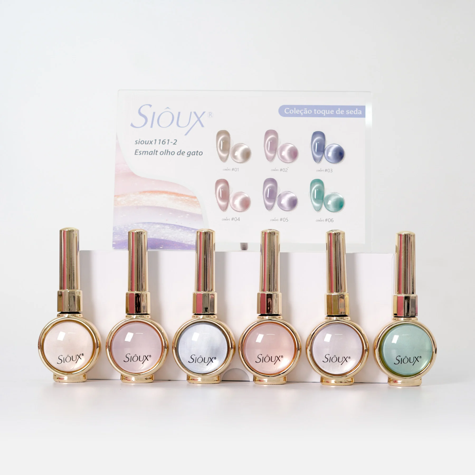 Esmalte em Gel Magnético Toque de Seda Sioux 12ml - Consultar Cores - Imagem 2