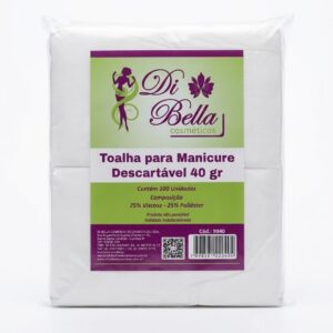 Toalha Para Manicure Descartável Di Bella 100un