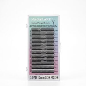 Cílios Nagaraku Y - 0.07D 12mm