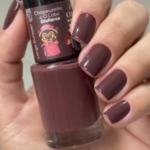 Esmalte Cora Chapeuzinho Vermelho e O Lobo 10ml - Disfarce