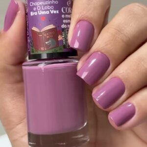 Esmalte Cora Chapeuzinho Vermelho e O Lobo 10ml - Era Uma Vez
