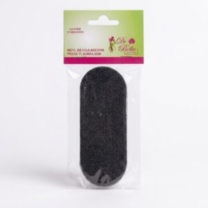 Refil Lixa Adesiva Preta Larga Pedicure Di Bella 12uni - 11,5cmX4,5cm