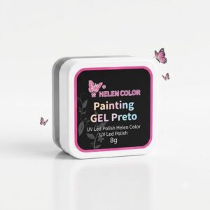 Gel Paint Helen Color 8g - Preto