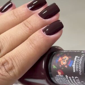Esmalte Cora Chapeuzinho Vermelho e O Lobo 10ml - Selvagem